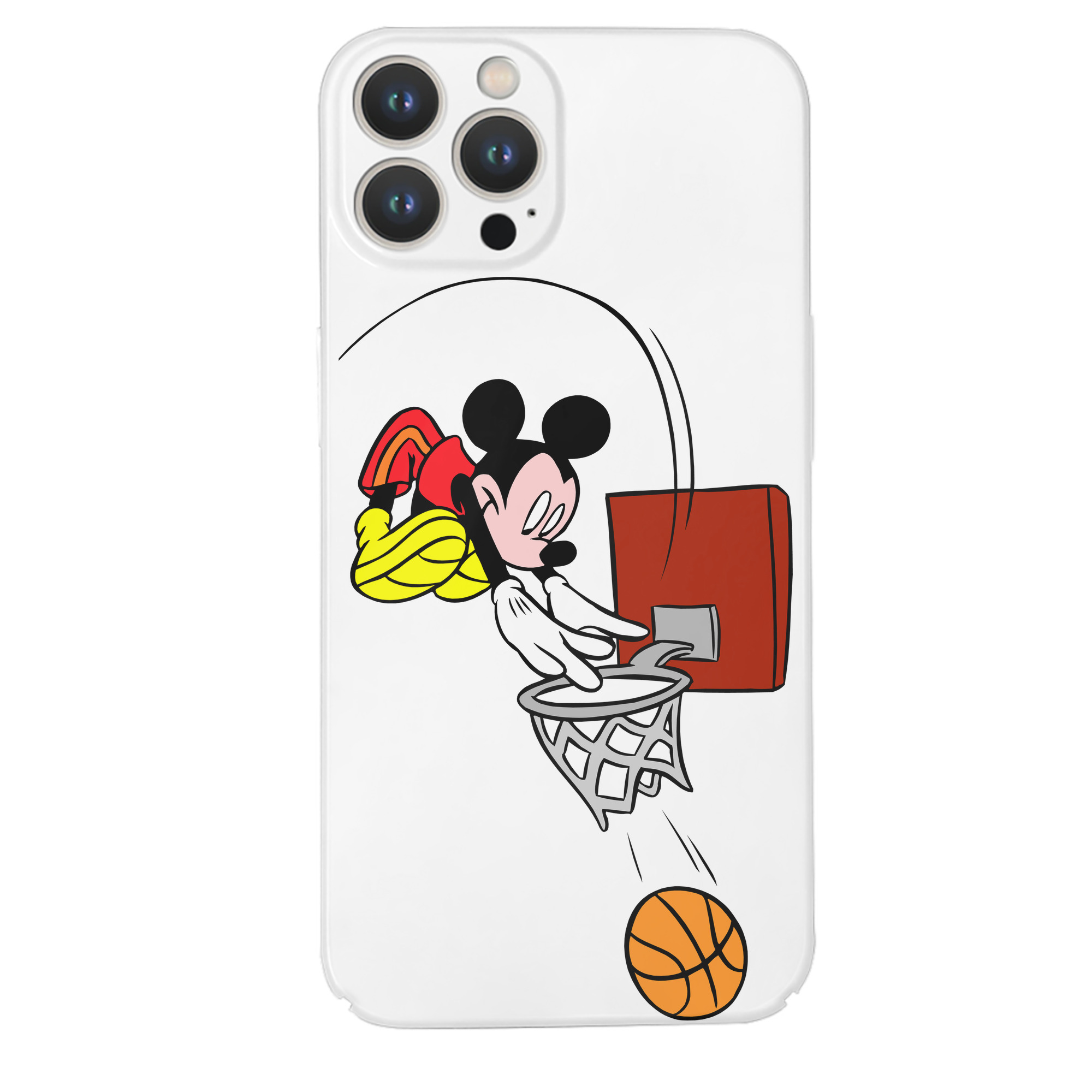 （画像用） ミッキーマウス Mickey Mouse 【iPhone 14シリーズ対応】ハードケース